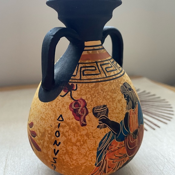 Hand  Made And Hand Painted Greek Vase. NWOT - Picture 2 of 6